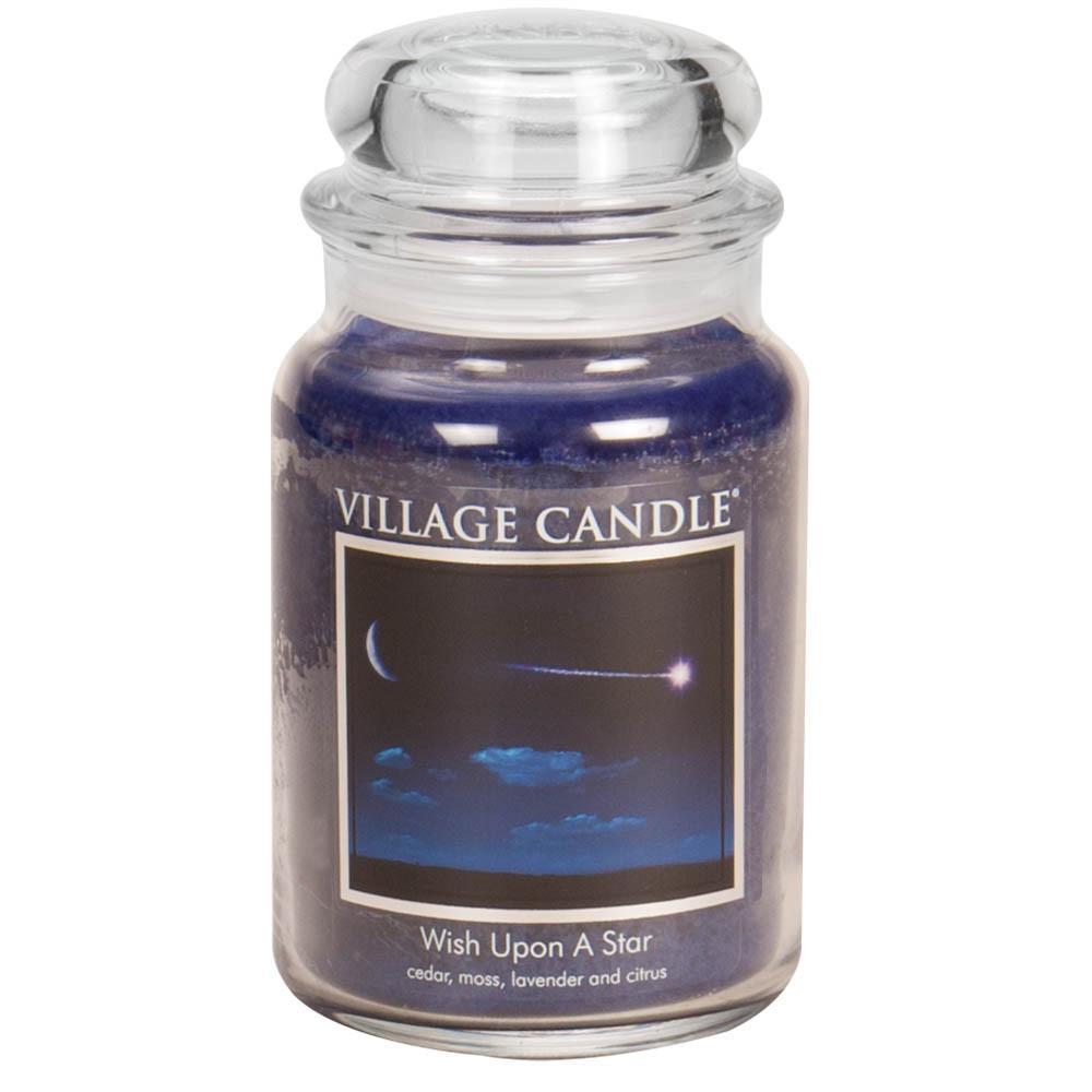 Candele profumate "Village Candle" profumatore per ambienti, Giara in vetro 730 gr, 26 once